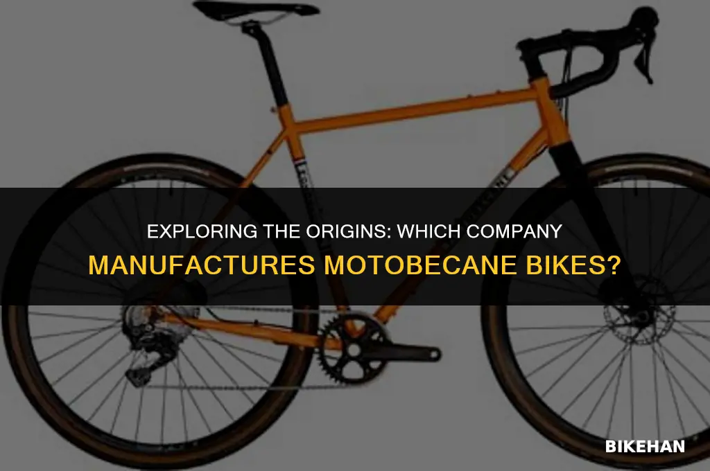 who company makes motobecane bikes