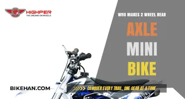 Exploring the Makers of Compact Two-Wheel Rear Axle Mini Bikes