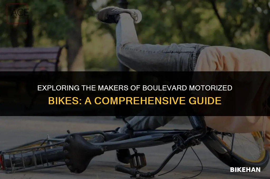 who makes a boulevard motorized bike