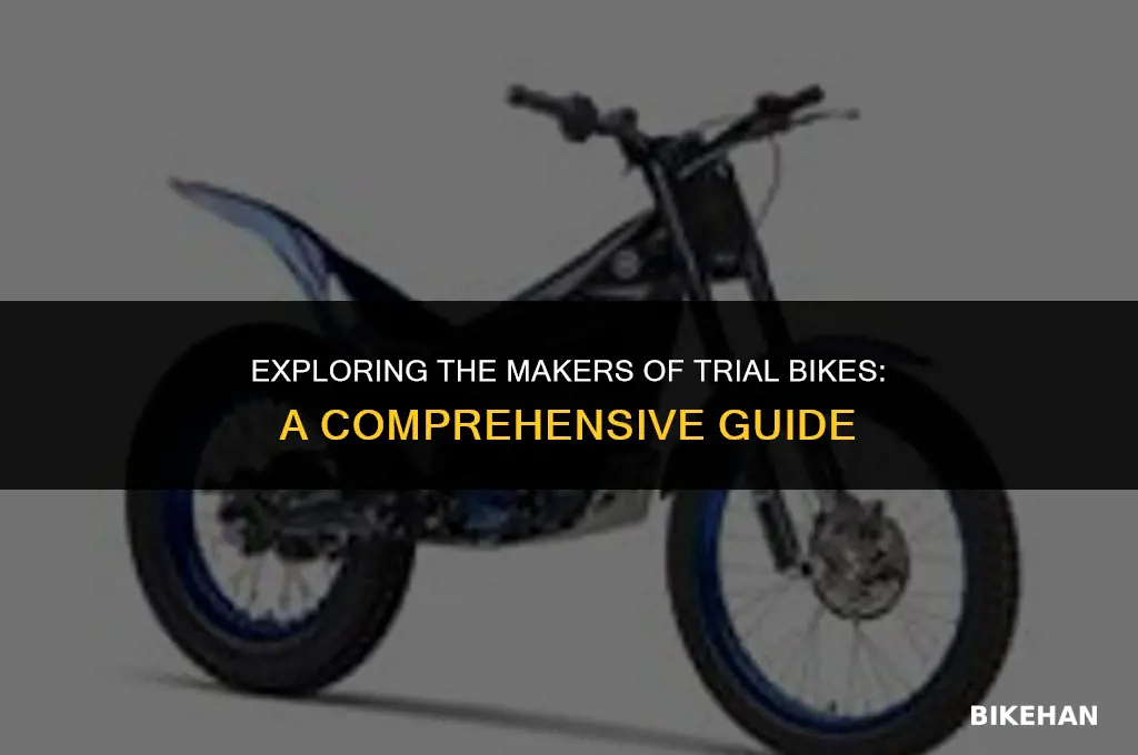 who makes a trial bike motorcycle